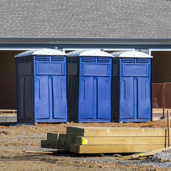 are there any additional fees associated with porta potty delivery and pickup in Glidden